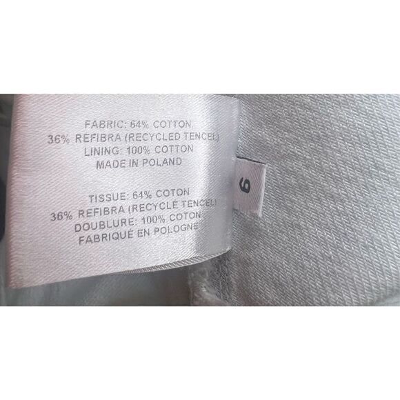 Proenza Schouler White Label Chambray High-Low Midi Dress NWT Size 6 - Picture 10 of 10